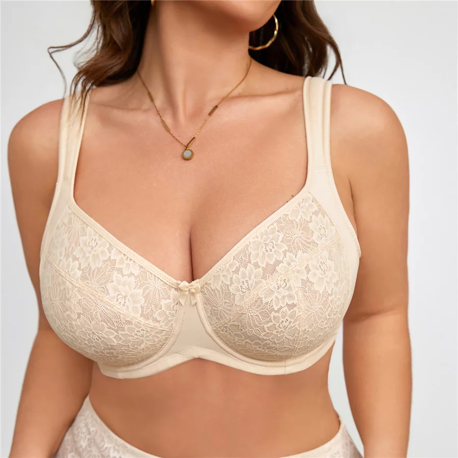 Plus Size Lace Underwire Bra — OEM / ODM